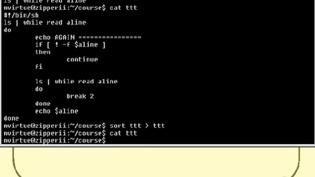 Unix Shell Scripting Text Processing Part 4 смотреть онлайн
