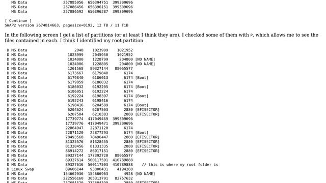Unix & Linux: Which partitions to restore in testdisk смотреть онлайн