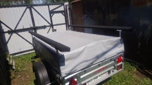 Ложементы-багажник на прицеп МЗСА, для перевозки лодки и других нужных полезностей.