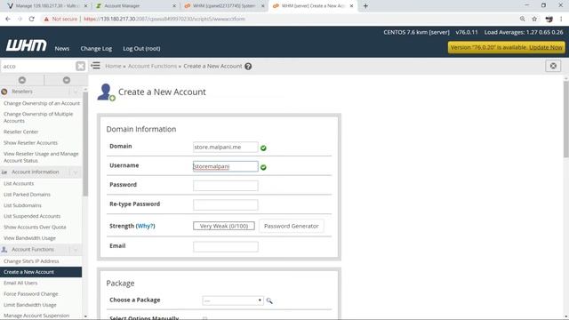 Creating a VPS using Vultr cloud and Configuring WHM on CentOS7 *in Hindi* смотреть онлайн
