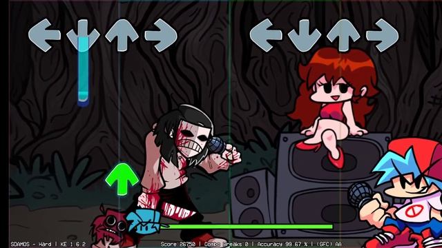 Friday Night Trepidation ➡️ Vs Creepypasta Gama Baja. ANDROID OPTIMIZADO смотреть онлайн