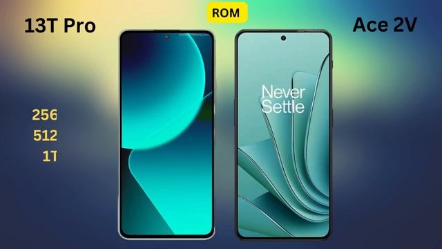 Xiaomi 13T Pro vs OnePlus Ace 2V Comparison смотреть онлайн