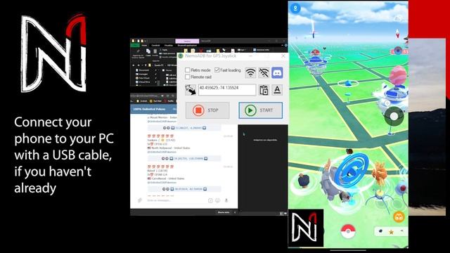 [TUTORIAL] How to setup NemoADB for GPS Joystick on Windows - Pokemon Go Spoofing смотреть онлайн