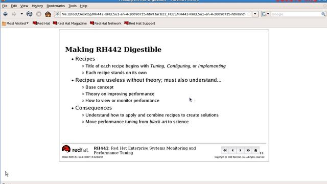 Introduction RH442 Red Hat Enterprise System Monitoring and Performance Tuning смотреть онлайн