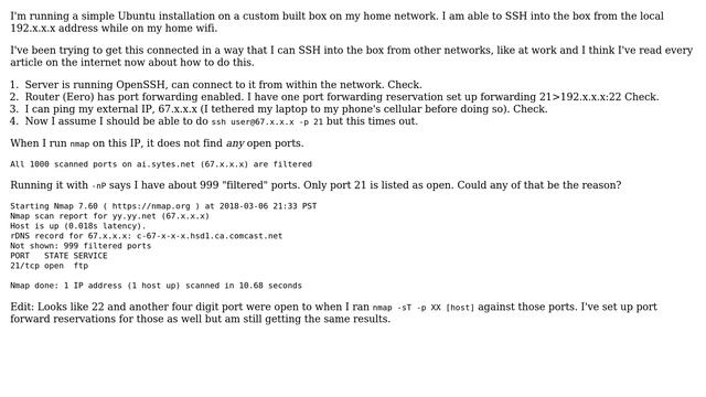 SSH into home Linux box from external network (2 Solutions!!) смотреть онлайн