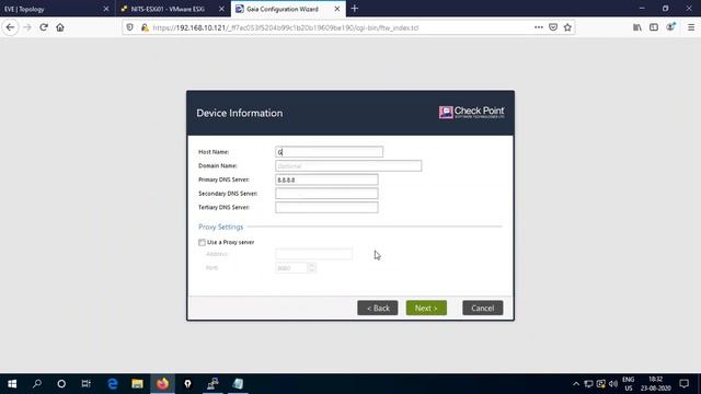 Checkpoint Standalone Topology Deployment GAIA R80 смотреть онлайн