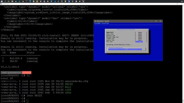 Установка FreeBSD 12.2 в KVM смотреть онлайн