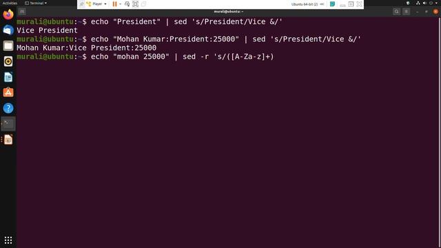 Linux sed command part 3 смотреть онлайн