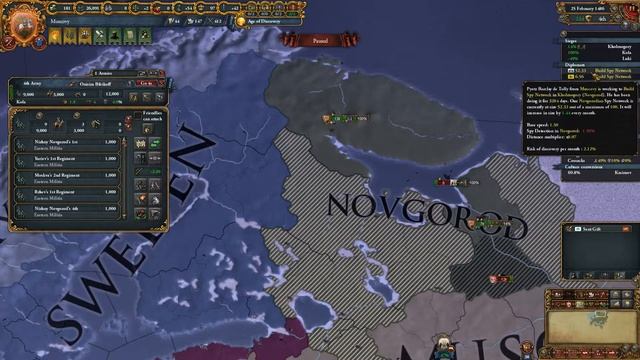 Europa Universalis IV Let's Play THIRD ROME 2nd War Against Novgorod #13 Gameplay Hard PC Roleplay смотреть онлайн