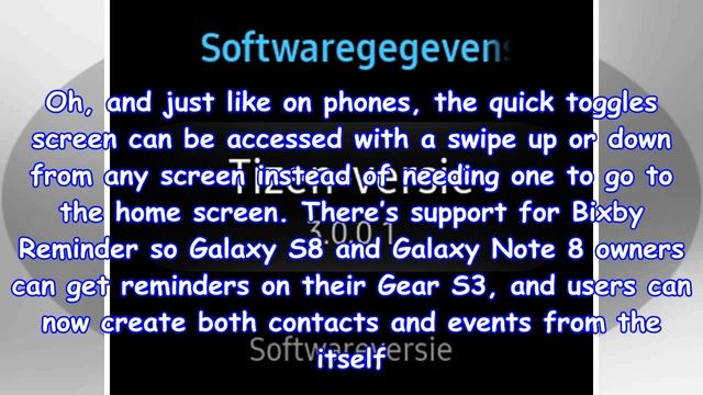 Tizen 3.0 is now rolling out to gear s3 with the value pack Updated смотреть онлайн