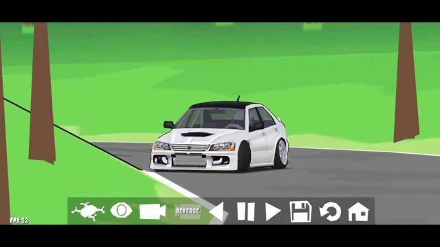 How to make cinematic in the FR Legends Android game (Cara membuat cinematic di Frl) смотреть онлайн