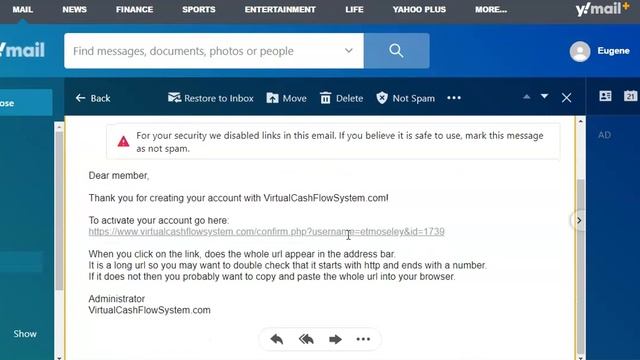 Virtual Cash Flow System Sign Up смотреть онлайн