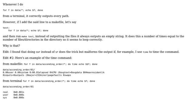 Unix & Linux: Can't access files from within makefile смотреть онлайн