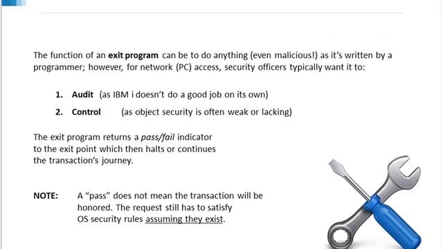 Sicurezza IBM i tutto quello che c’è da sapere -exit program смотреть онлайн