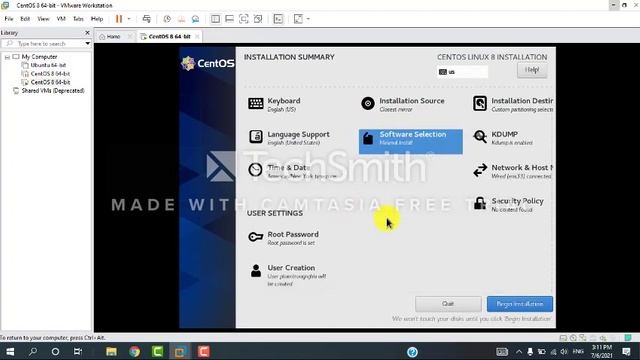 Hệ điều hành centos(8) và phần mềm Putty смотреть онлайн