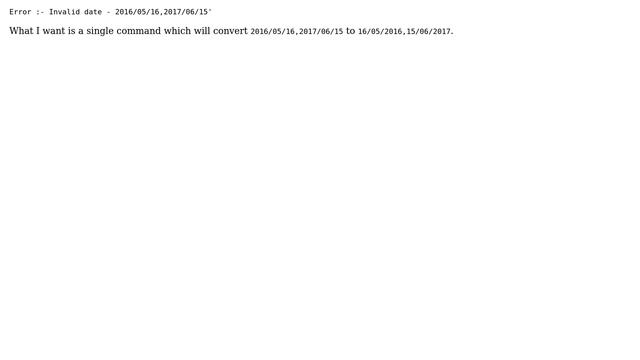 Unix & Linux: CSV File Date Formatting (2 Solutions!!) смотреть онлайн