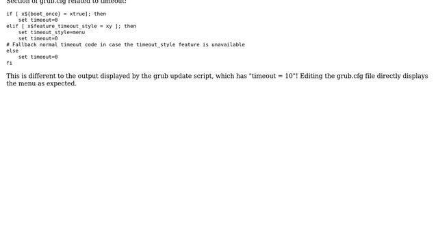 Unix & Linux: Can't get grub2 menu to display смотреть онлайн
