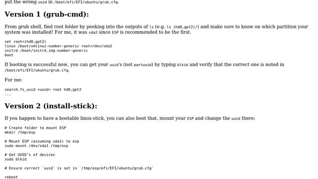Unix & Linux: My machine always reboot into the GRUB prompt instead of GRUB menu (2 Solutions!!) смотреть онлайн