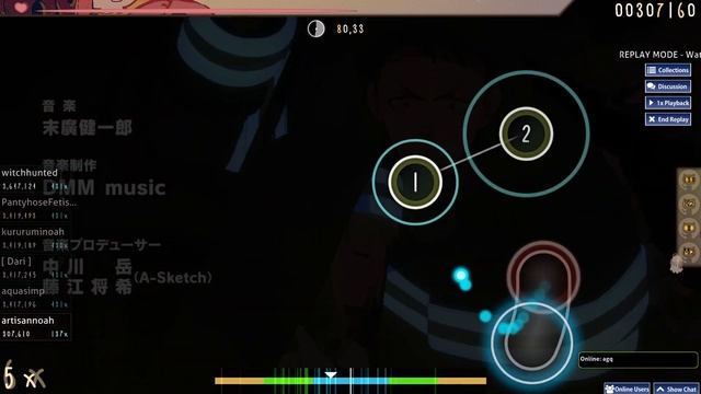 Osu! Mrs. GREEN APPLE - Inferno (TV Size) [Insane] 4 star смотреть онлайн