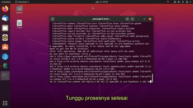 CARA MENGIINSTALL LIBRE OFFICE PADA UBUNTU/LINUX смотреть онлайн