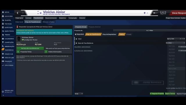 Como Ficar Milhonario no Football manager touch 20 смотреть онлайн