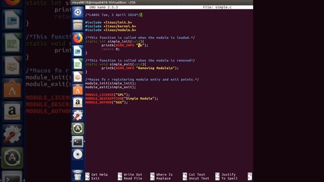 LAB 02 Linux Kernel Modul Using VirtualBox 7.0.14 in Ubuntu смотреть онлайн