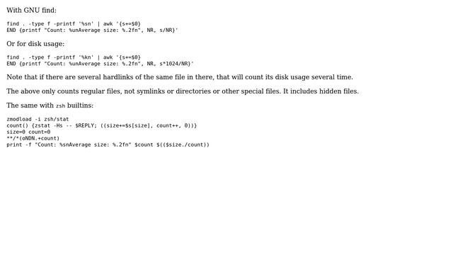 Unix & Linux: Compute average file size (4 Solutions!!) смотреть онлайн