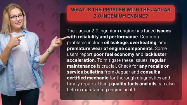 What Is The Problem With The Jaguar 2.0 Ingenium Engine?