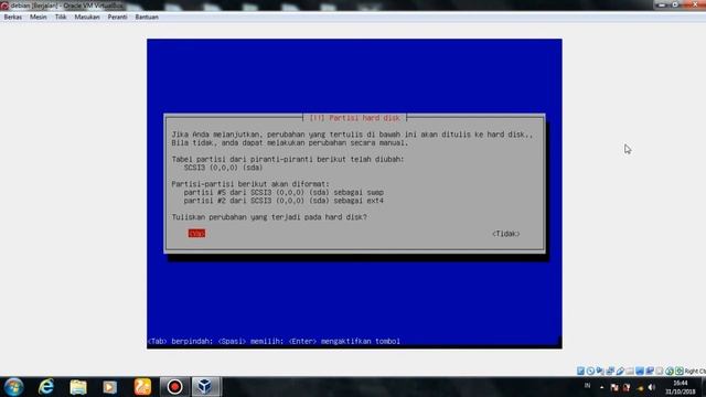 CARA INSTALL DEBIAN 8 DI VIRTUALBOX. смотреть онлайн
