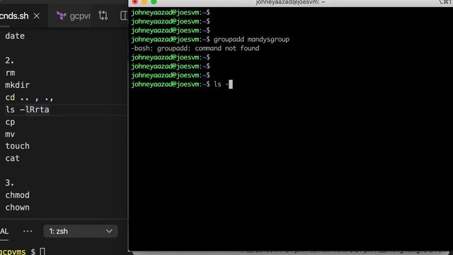 Linux 107 - Users and Groups смотреть онлайн