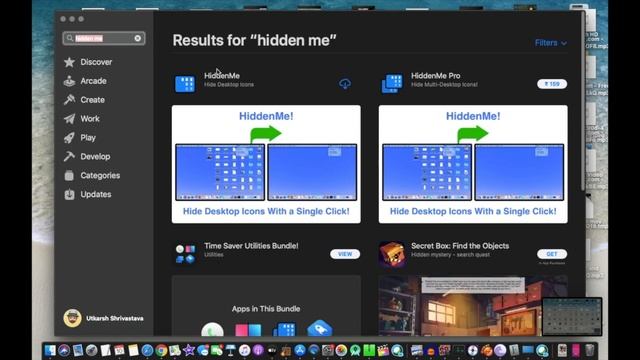 How to hide your desktop icons in a MacBook on MacOS Catalina. смотреть онлайн