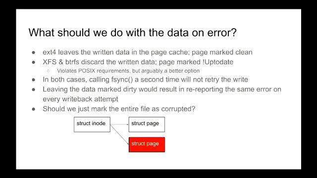 Explaining How Linux handles IO Errors смотреть онлайн