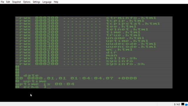 LUnix OS | Unix-Like OS for Commodore 64 смотреть онлайн