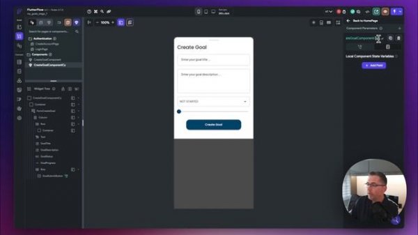 #FlutterFlow + #Supabase - Building a Goals Tracking App + Episode 7