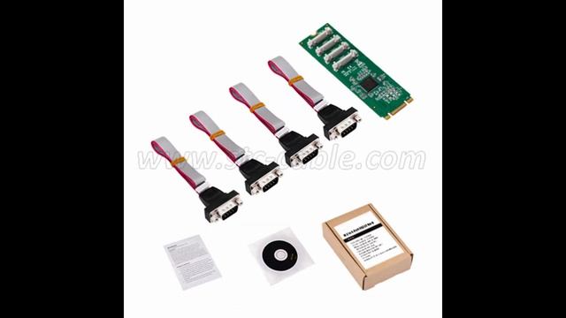 M 2 M+B Key RS232 RS422 RS485 Serial Expansion Card смотреть онлайн