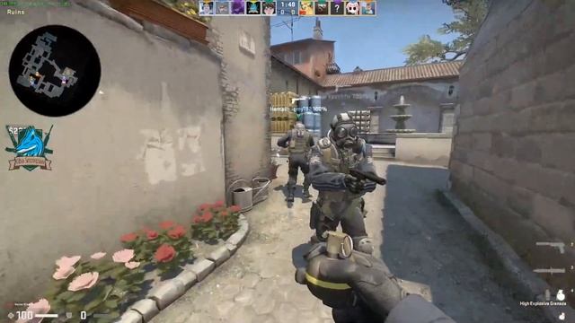 CS:GO on Ubuntu - Rank Match - |Linux|FPS|Action|Shooter| смотреть онлайн