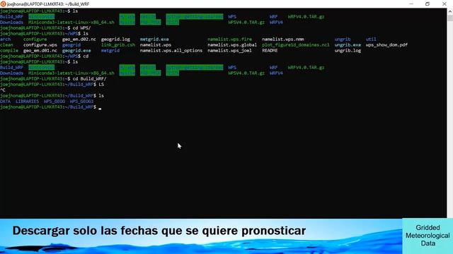 Preprocesamiento WRF V4 - Win 10 / Preprocessing WRF V4 - Win 10 смотреть онлайн