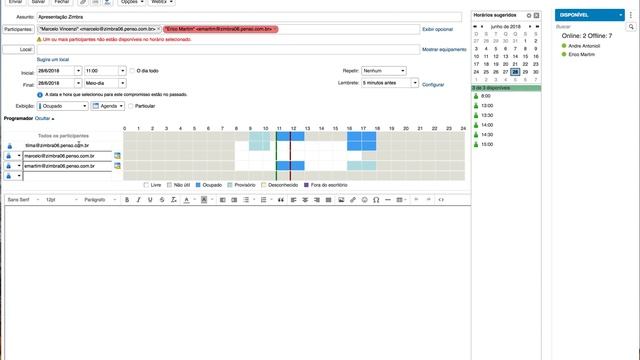 Zimbra Demo v1 смотреть онлайн