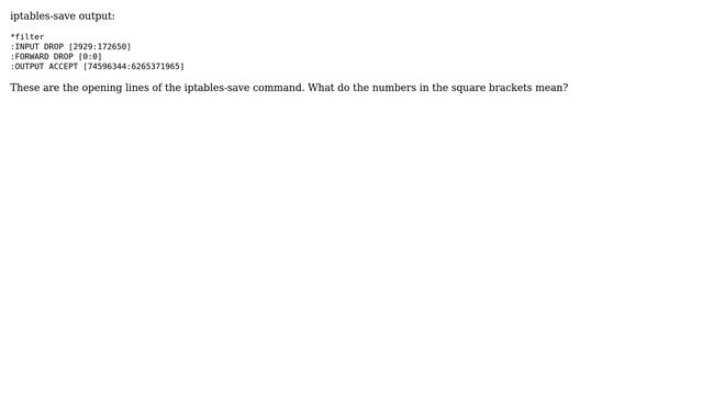 Unix & Linux: What does this iptables entry mean? смотреть онлайн