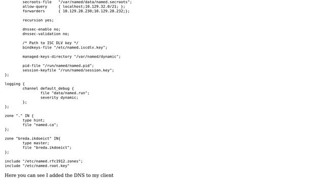 DevOps & SysAdmins: What is wrong with my Centos DNS server configuration? смотреть онлайн