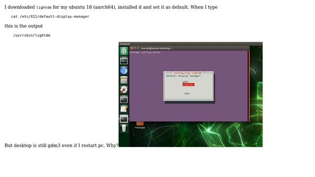 Unix & Linux: Switch display manager to lightdm смотреть онлайн