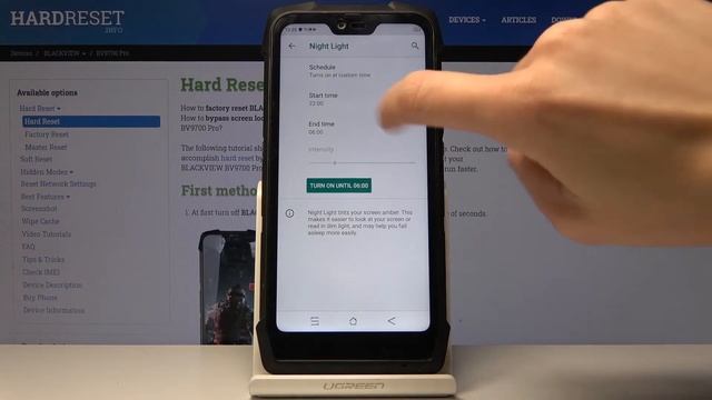 How to Enable Night Mode in Blackview BV9700 Pro смотреть онлайн