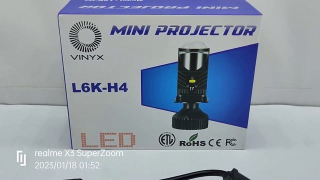LED H4 L6K Mini Projector Lens Motor Mobil смотреть онлайн