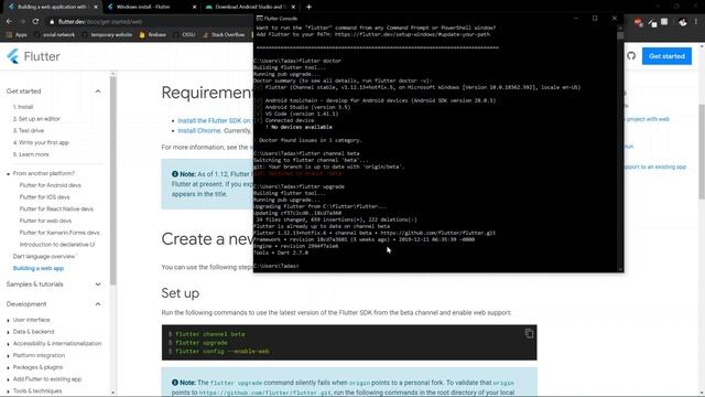 Creating a Flutter Web Project смотреть онлайн