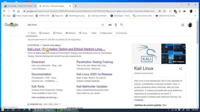 Como fazer Downloads do VirtualBox e Kali Linux смотреть онлайн