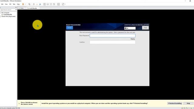 How to install CentOS 8 in VMware Workstation Pro #01 смотреть онлайн