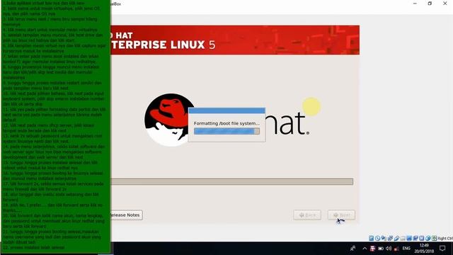Tutorial install Linux Redhat 64 bit di Virtual box смотреть онлайн