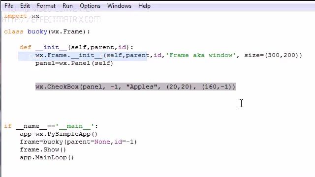 wxPython Programming Tutorial 12 Check Boxes смотреть онлайн