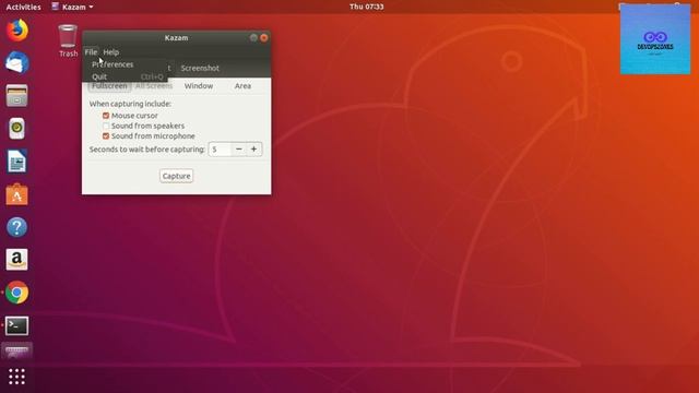 Screen Recording in Ubuntu смотреть онлайн