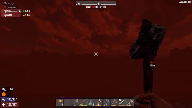 7 days to die. can we survive BLOODMOON!!!! смотреть онлайн